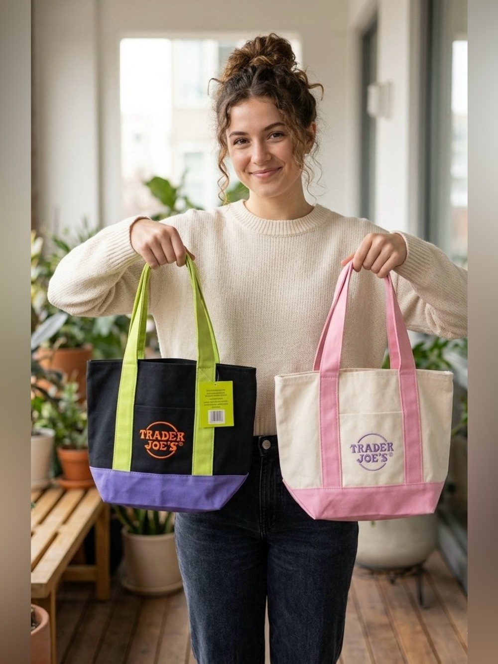 Trader joe’s Mini tote bags